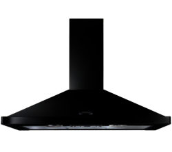 RANGEMASTER  LEIHDC100BC Chimney Cooker Hood - Black
